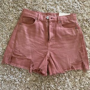 American Eagle High Rise Mom Shorts